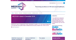 Desktop Screenshot of medfash.org.uk